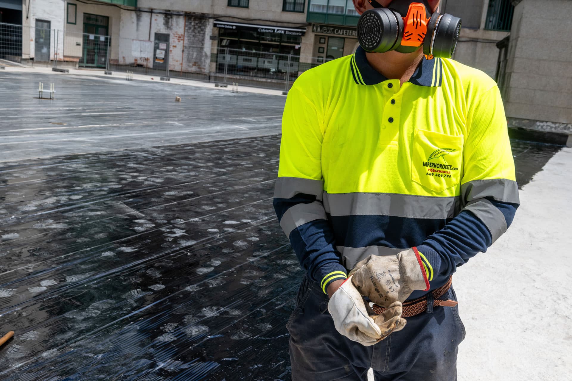 impermeabilización de terrazas y  cubiertas en A Coruña. 