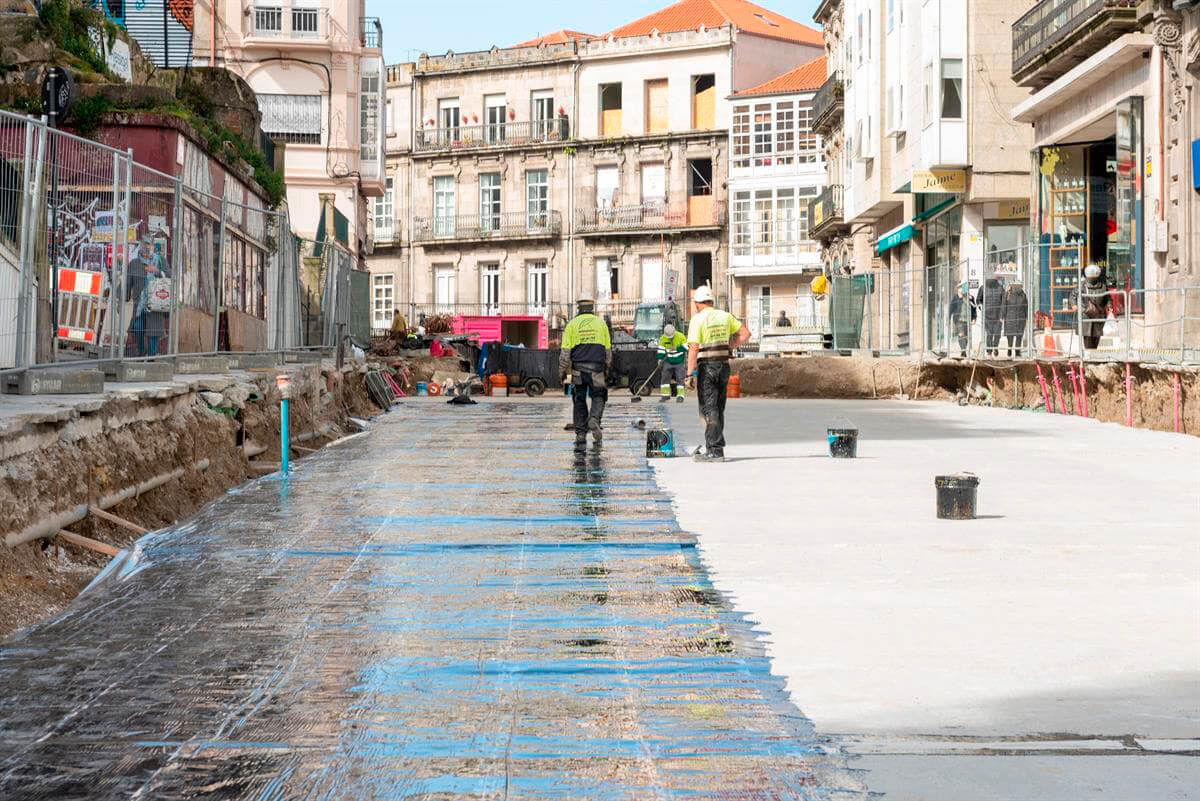 Impermeabilización con Polibreal en Redondela