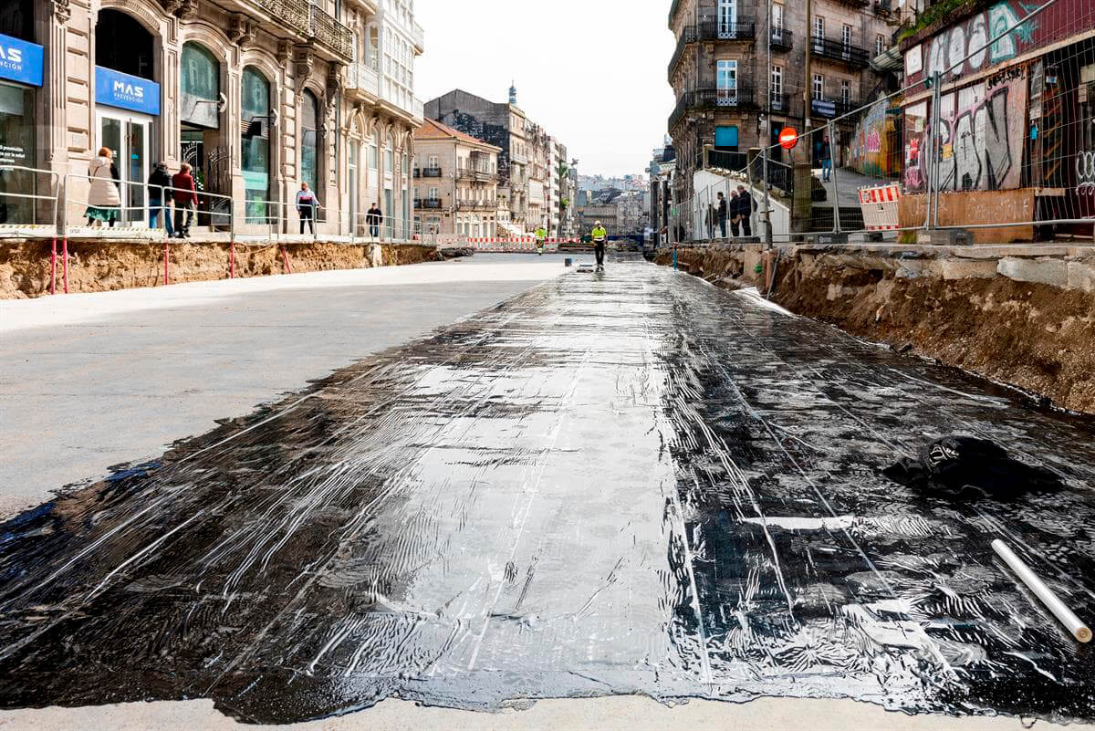 Impermeabilización con Polibreal en Redondela