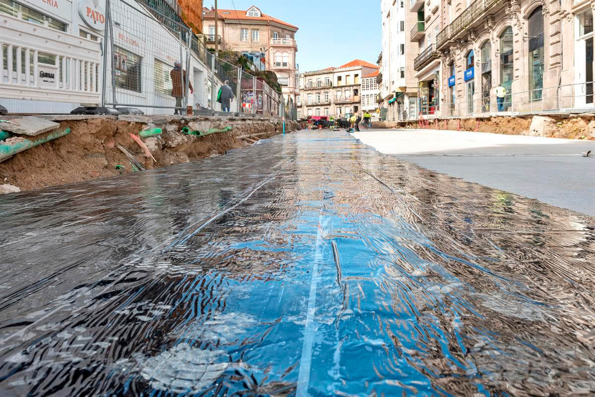 Impermeabilización con Polibreal en Redondela