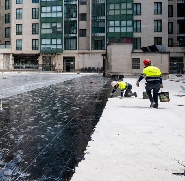 Aplicación de sistemas de impermeabilización en Pontevedra